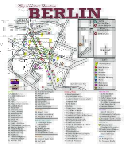 Map of Historic Downtown  N. Main BERLIN