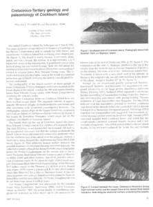 Cretaceous-Tertiary geology and paleontology of Cockburn Island WILLIAM J.