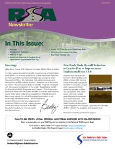 FHWA Road Safety Audit website http://safety.fhwa.dot.gov/rsa  Summer 2013 Newsletter