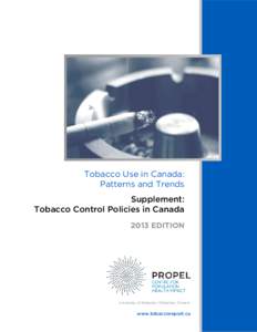 Microsoft Word - TobaccoUseinCanada_2013_PolicySuppl_Final