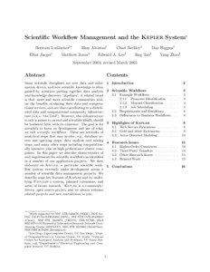 Science / Scientific workflow system / Workflow / Johannes Kepler / Biomedical Informatics Research Network / San Diego Supercomputer Center / Kepler / National Virtual Observatory / Kepler scientific workflow system / Workflow technology / Spacecraft / Spaceflight