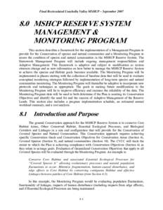 Geography of the United States / Conservation in the United States / Conservation / Indio /  California / United States Department of the Interior / Indio Hills Palms / Coachella Valley Fringe-toed Lizard / Adaptive management / Area of Critical Environmental Concern / Geography of California / Environment / Coachella Valley