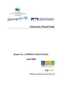 Glenorchy Flood Study  Report No. J140/R01G Draft B (Final) April[removed]Michael Cawood and Associates Pty Ltd