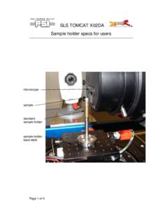 Microsoft Word - sample holder specs2.doc