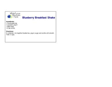 Microsoft Word - Blueberry_Breakfast_Shake.docx