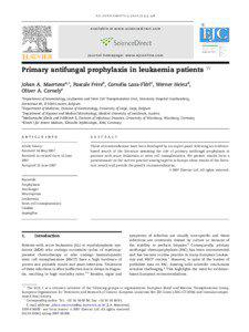 Microbiology / Voriconazole / Itraconazole / Hematopoietic stem cell transplantation / Posaconazole / Mycosis / Fluconazole / Echinocandin / Caspofungin / Antifungals / Biology / Medicine