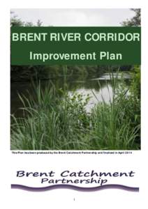 BRENT RIVER CORRIDOR Improvement Plan This Plan has been produced by the Brent Catchment Partnership and finalized in April[removed]