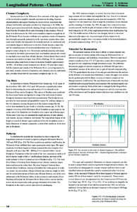 S. Gregory L. Ashkenas D. Oetter P. Minear K. Wildman Longitudinal Patterns - Channel Human activities in the Willamette River and most of the larger rivers of the world tend to simplify channels and minimize flooding. D