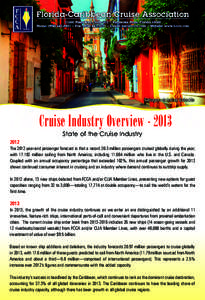 Cruise Industry Overview and Statistics