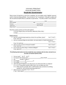 Microsoft Word - Respirator Questionnaire 510.docx