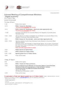 Draft[removed]Informal Meeting of Competitiveness Ministers 