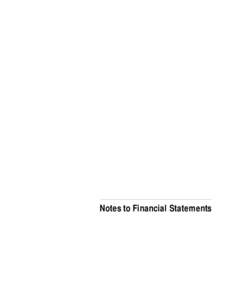 Notes to Financial Statements  NOTES TO THE FINANCIAL STATEMENTS INDEX Page Note 1. Summary of Significant Accounting Policies . . . . . . . . . . . . . . . . . . . . . . . . . . . . . . . . . . . . . . . . . . . . . .