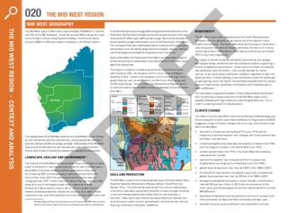 020  THE Mid West REGION Mid West GEOGRAPHY