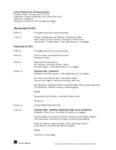 Microsoft Word - cultural_memories_conference_schedule.docx