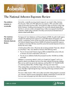 The National Asbestos Exposure Review