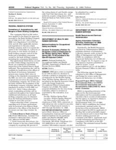 Environmental social science / Industrial hygiene / Occupational safety and health / Risk management / Safety engineering / NEPA / National Environmental Policy Act / Risk / Health Resources and Services Administration / National Institute for Occupational Safety and Health / Government / Safety