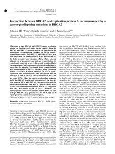 Oncogene[removed], 28–33  & 2003 Nature Publishing Group All rights reserved[removed] $25.00