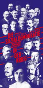 2014 jährt sich der Beginn des Ersten Weltkriegs zum 100. Mal. „Das Rote Wien im Waschsalon Karl-Marx-Hof“ widmet seine aktuelle Sonderausstellung den europäischen Sozialdemokratien in den kriegsbeteiligten Staate