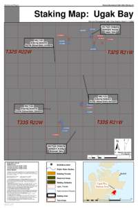 Remote Recreational Cabin Sites Offering #10  Southcentral Region Staking Map: Ugak Bay Remote Recreational Cabin Sites Staking Area # [removed]