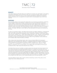    REQUEST: What data/evidence exists that shows how healthcare consumers who participate in cost sharing (premiums, deductibles, point-of-service co-pays, etc.) comply with providers’ orders (including medical advice