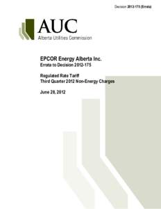 Decision[removed]Errata) EPCOR Energy Alberta Inc.