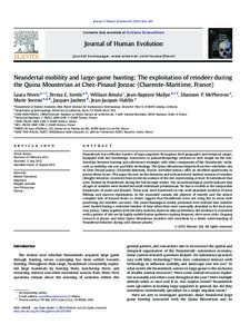 Journal of Human Evolution624e635  Contents lists available at SciVerse ScienceDirect Journal of Human Evolution journal homepage: www.elsevier.com/locate/jhevol