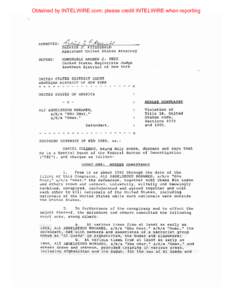 Ali Mohamed, Coleman FBI Affidavit