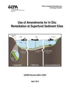 Use of Amendments for In Situ Remediation at Superfund Sediment Sites