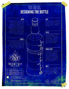 DESIGNING THE BOTTLE NECK The bottle has been designed with a long neck to easily hold with a full hand; it’s shaped for a consistent flow