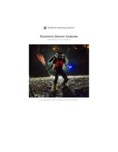 Electronic Demon Costume Created by Phillip Burgess Last updated on:47:36 PM EDT  Guide Contents