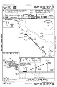 Pittsburgh International Airport / Pennsylvania / Area navigation / Radio navigation