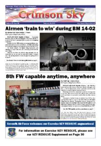 Peninsula - Wide U.S Air Force Newspaper  Volume 05, Issue 08 February 14, 2014