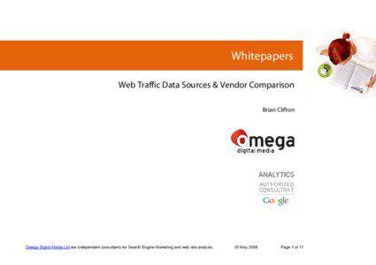 Whitepapers Web Traffic Data Sources & Vendor Comparison Brian Clifton