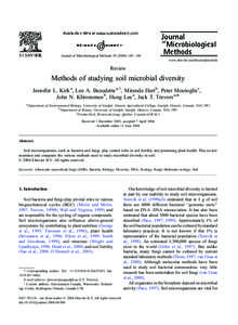 Laboratory techniques / Biotechnology / Electrophoresis / Temperature gradient gel electrophoresis / Terminal restriction fragment length polymorphism / Microorganism / Ribosomal Intergenic Spacer analysis / Restriction fragment length polymorphism / Molecular ecology / Biology / Molecular biology / Microbiology