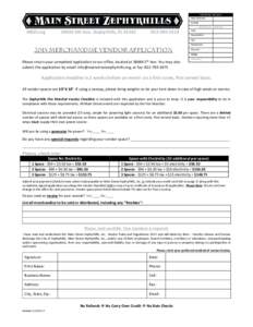 FOR OFFICE USE ONLY Date Received Inv/SR# METHOD OF PAYMENT  MSZI.org