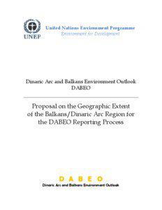 United Nations Environment Programme Environment for Development