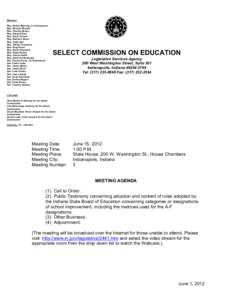 Indiana General Assembly / Politics of the United States / Humanities / Contemporary history / Indiana Senate / 110th United States Congress / 111th United States Congress / Employment Non-Discrimination Act