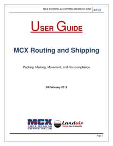 Microsoft Word - copy MCX SHIP INSTRUCTIONS 06 FEB 13