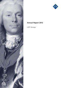 Annual Report 2012 LGT Group