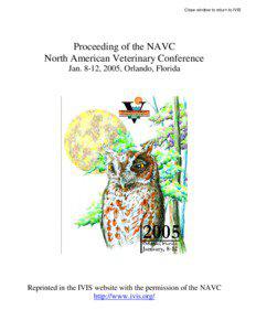 Diagnosis of Polyuria/Polydipsia: Case-Based Approach - Proceedings of the NAVC 2005