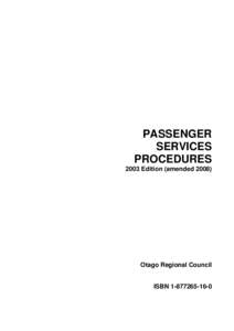 Microsoft Word - Passenger Services Procedures 2007 Master copy.doc
