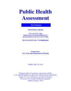 Newtown Creek Public Health Assessment