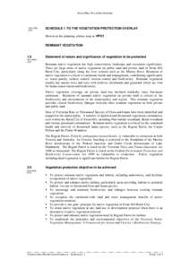 Native Vegetation Management Framework / Conservation in Australia / Environment of Australia / Environment Protection and Biodiversity Conservation Act