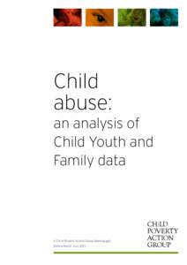 Child abuse: an analysis of Child Youth and Family data