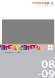 SERVICESKILLS  AUSTRALIA Annual Report