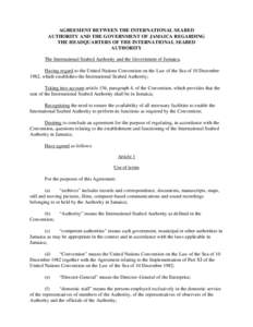 Microsoft Word[removed]Headquarters Agreement.doc