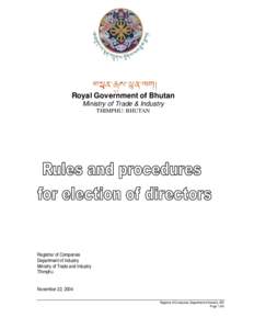 Microsoft Word - rules and procedures for election of directors- original.d…