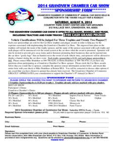 Microsoft Word - zz20140312  GRANDVIEW CHAMBER CAR SHOW.2014.Sponsorship Form.FINAL.doc