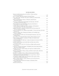 BOOK REVIEWS GIRVAN, The 55th North Carolina in the Civil War: A History and Roster, by Sion H. Harrington III . . . . . . . . . . . . . . . . . . . . . . . . . . . . . . . . . . . . . 479 ELLIOTT, Piedmont: Flight of th