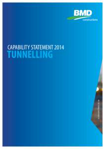 CAPABILITY STATEMENTTUNNELLING we see things differently
